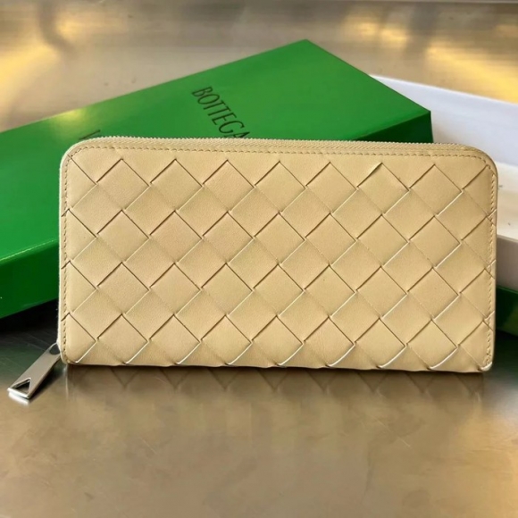 BOTTEGA VENETA BV 593217 メンズ編み財布 クラシック編み牛皮 19x10cm サイズ:19x10cm BOTTEGA VENETA BV 593217 メンズ編み財布 クラシック編み牛皮 19x10cm サイズ:19x10cm