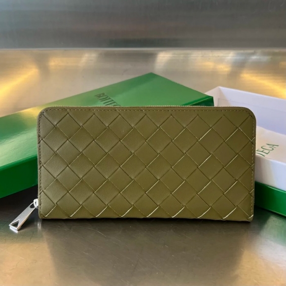 BOTTEGA VENETA BV 593217 メンズ編み財布 クラシック編み牛皮 19x10cm サイズ:19x10cm BOTTEGA VENETA BV 593217 メンズ編み財布 クラシック編み牛皮 19x10cm サイズ:19x10cm
