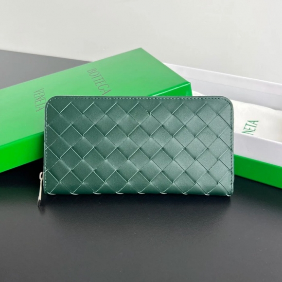 BOTTEGA VENETA BV 593217 メンズ編み財布 クラシック編み牛皮 19x10cm サイズ:19x10cm BOTTEGA VENETA BV 593217 メンズ編み財布 クラシック編み牛皮 19x10cm サイズ:19x10cm