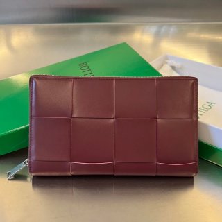 BOTTEGA VENETA BV 649607 メンズ大編み財布 クラシック編み牛皮 19x11.4cm サイズ:19x11.4cm BOTTEGA VENETA BV 649607 メンズ大編み財布 クラシック編み牛皮 19x11.4cm サイズ:19x11.4cm