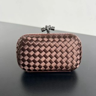 BOTTEGA VENETA BV 8651 ノット イブニングバッグ シルク編み蛇皮トリム 16x10cm サイズ:16x10cm BOTTEGA VENETA BV 8651 ノット イブニングバッグ シルク編み蛇皮トリム 16x10cm サイズ:16x10cm