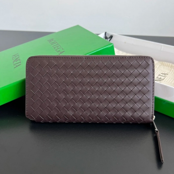 BOTTEGA VENETA BV 814680 新作細編み財布 牛皮 19x10cm サイズ:19x10cm BOTTEGA VENETA BV 814680 新作細編み財布 牛皮 19x10cm サイズ:19x10cm