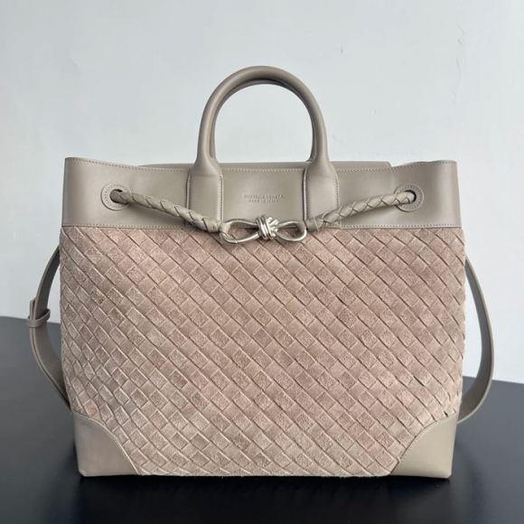 BOTTEGA VENETA BV 827066 メタルノットハンドバッグ アンディアーモ サイズ:43x39x20cm BOTTEGA VENETA BV 827066 メタルノットハンドバッグ アンディアーモ サイズ:43x39x20cm