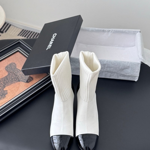 【CHANEL】25Kブーツレディース 【CHANEL】25Kブーツレディース