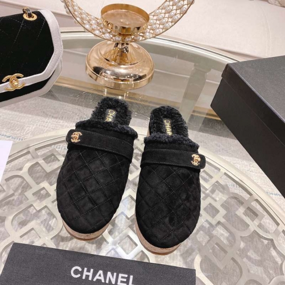 【CHANEL】スリッポンレディース 【CHANEL】スリッポンレディース