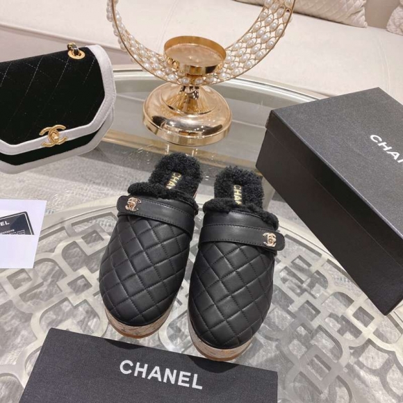 【CHANEL】スリッポンレディース 【CHANEL】スリッポンレディース