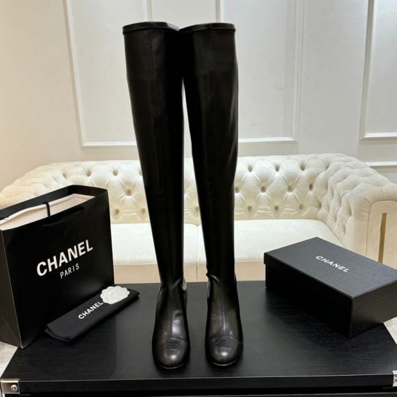 【CHANEL】25Aロングブーツレディース 【CHANEL】25Aロングブーツレディース