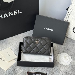 CHANEL 3686 0112 25c ラージジッピー長財布 カヴィア粒革 サイズ:12x8x2cm CHANEL 3686 0112 25c ラージジッピー長財布 カヴィア粒革 サイズ:12x8x2cm