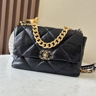 CHANEL 1161 ラムレザー 菱格紋 ブラック 口蓋バッグ クラシック ファッショナブル 30×20×10cm サイズ:30×20×10cm CHANEL 1161 ラムレザー 菱格紋 ブラック 口蓋バッグ クラシック ファッショナブル 30×20×10cm サイズ:30×20×10cm