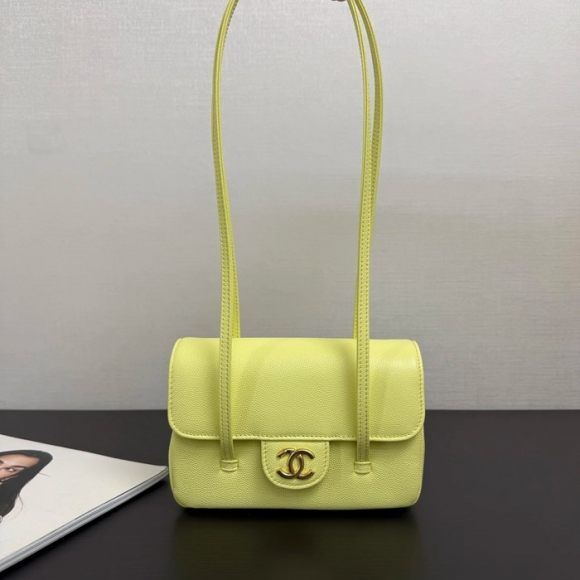 CHANEL 99553 カーフレザー ショルダーバッグ 有名人同款 春夏 17×12×4cm サイズ:17×12×4cm