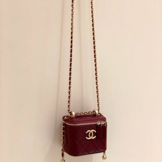 CHANEL AP2292 ゴールド 斜め掛けバッグ 11×8.5×7cm サイズ:11×8.5×7cm