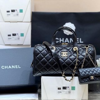 CHANEL カーフレザー ショルダーバッグ ヴィンテージ ファッショナブル 31×17×13cm サイズ:31×17×13cm