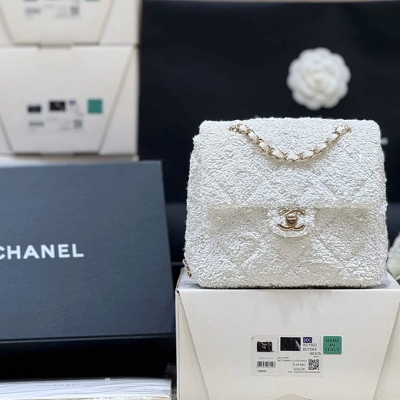 CHANEL ラムレザー リュックサック 限定 ファッショナブル 21×17×7cm サイズ:21×17×7cm