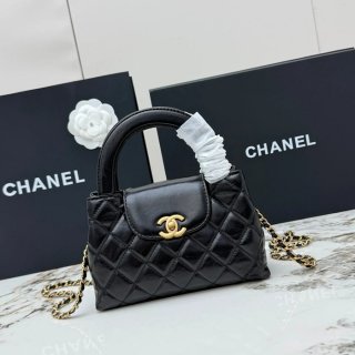 CHANEL AS4416 カーフレザー 菱格紋 ゴールド 斜め掛けバッグ クラシック ヴィンテージ 19×13×7cm サイズ:19×13×7cm