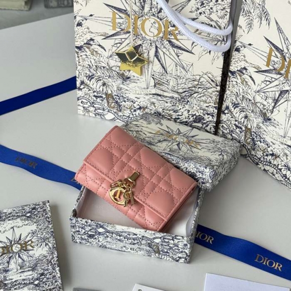 DIOR S0966ONMJ マイディオール グリシン 財布 ラム革 サイズ:11x7.5x2.5cm DIOR S0966ONMJ マイディオール グリシン 財布 ラム革 サイズ:11x7.5x2.5cm