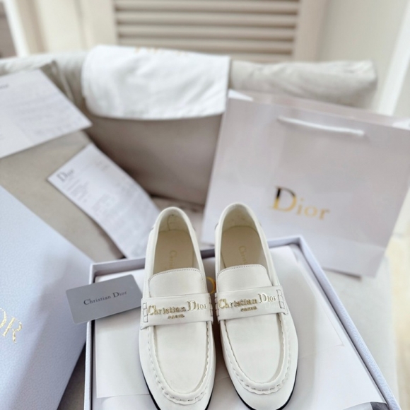 【DIOR】25WFレターローファーレザーローファーレディース 【DIOR】25WFレターローファーレザーローファーレディース