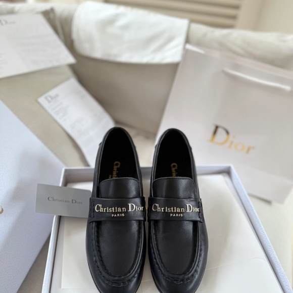 【DIOR】25WFレターローファーレザーローファーレディース 【DIOR】25WFレターローファーレザーローファーレディース