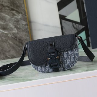 DIOR サドルメッセンジャー オブリーク 青 サイズ:20x13.5x5.5cm DIOR サドルメッセンジャー オブリーク 青 サイズ:20x13.5x5.5cm