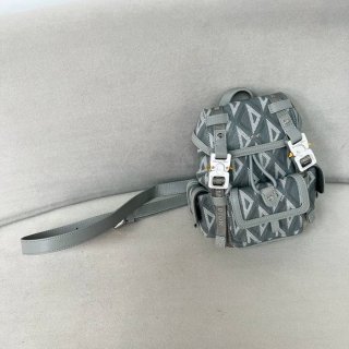 DIOR ヒットザロードミニリュック ダイヤモンド サイズ:18.5x17.5cm DIOR ヒットザロードミニリュック ダイヤモンド サイズ:18.5x17.5cm