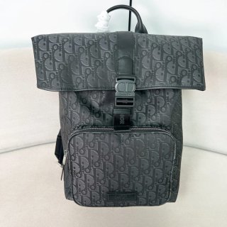 DIOR トレック巻き上げリュック オブリーク サイズ:41x29x16cm