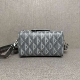 DIOR パターン牛皮革サドルフラップハンドバッグ リンゴット サイズ:22x12.5x10.5cm DIOR パターン牛皮革サドルフラップハンドバッグ リンゴット サイズ:22x12.5x10.5cm