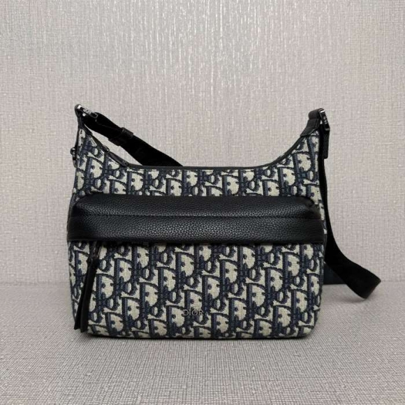 DIOR クラシックモノグラム餃子バッグ ライダーソフト サイズ:25x22cm DIOR クラシックモノグラム餃子バッグ ライダーソフト サイズ:25x22cm