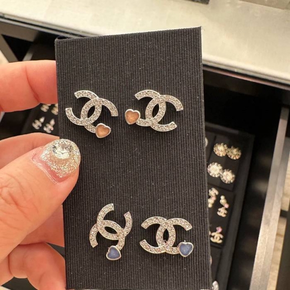 シャネル スタイル ピアス ハート シャネル スタイル ピアス ハート