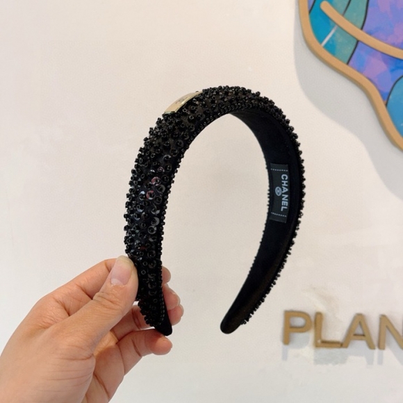 シャネル スタイル ヘアバンド クリスタル シャネル スタイル ヘアバンド クリスタル