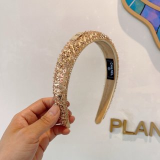 シャネル スタイル ヘアバンド クリスタル