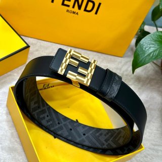 フェンディ メンズ ベルト 両面用 4.0cm