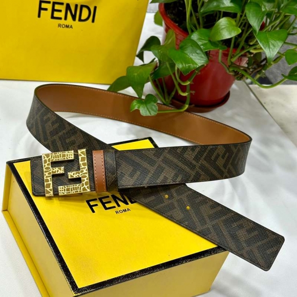 フェンディ メンズ ベルト 両面用 4.0cm