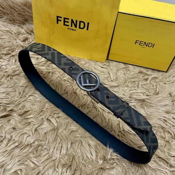 フェンディ メンズ ベルト FF 3.5cm フェンディ メンズ ベルト FF 3.5cm