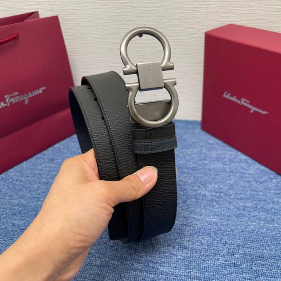 フェラガモ メンズ ベルト 両面用 3.5cm フェラガモ メンズ ベルト 両面用 3.5cm