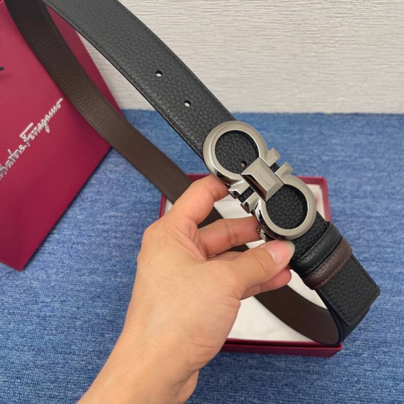 フェラガモ メンズ ベルト 両面用 3.5cm フェラガモ メンズ ベルト 両面用 3.5cm