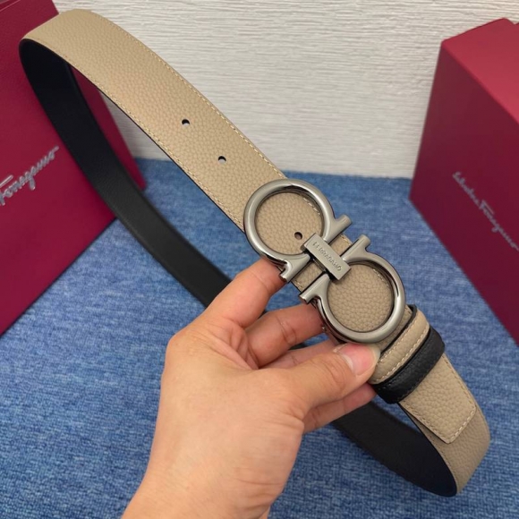 フェラガモ メンズ ベルト 両面用 3.5cm フェラガモ メンズ ベルト 両面用 3.5cm