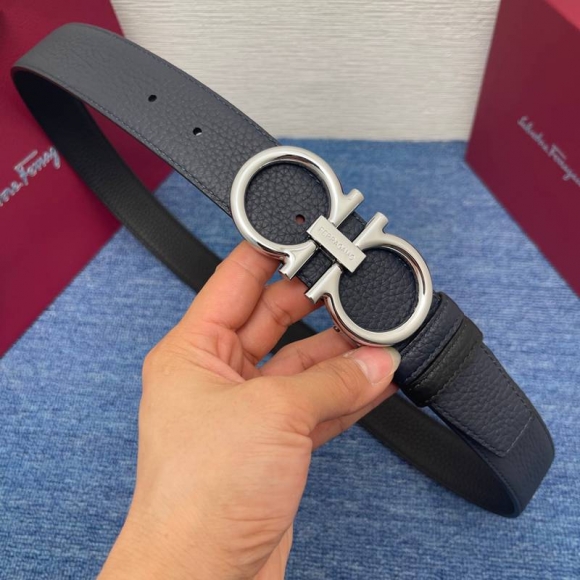 フェラガモ メンズ ベルト 両面用 3.5cm フェラガモ メンズ ベルト 両面用 3.5cm
