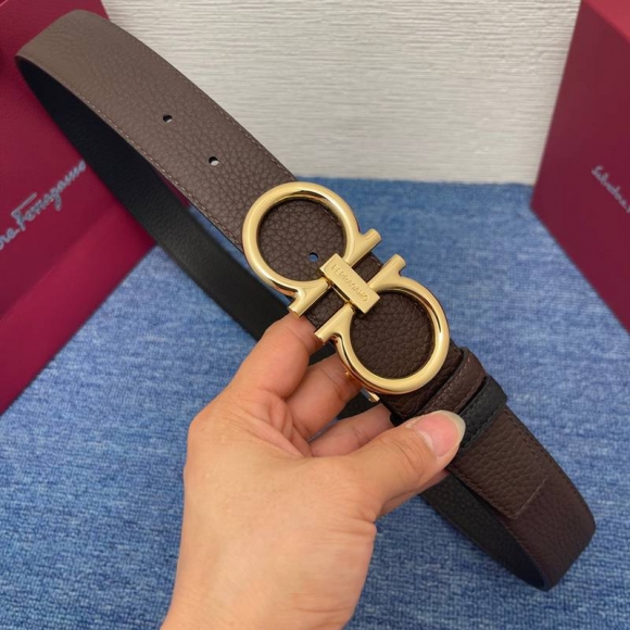 フェラガモ メンズ ベルト 両面用 3.5cm フェラガモ メンズ ベルト 両面用 3.5cm