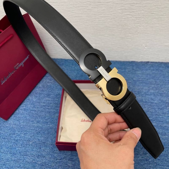 フェラガモ メンズ ベルト 両面用 3.5cm フェラガモ メンズ ベルト 両面用 3.5cm