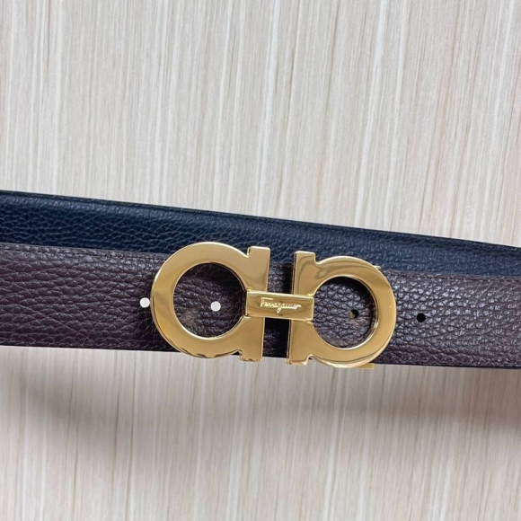 フェラガモ メンズ ベルト 両面用 3.5cm フェラガモ メンズ ベルト 両面用 3.5cm