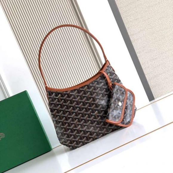 GOYARD S5505 ブラウン ショルダーバッグ、流浪バッグ、ミニバッグ ミニ 25x22x11.5cm サイズ:25x22x11.5cm