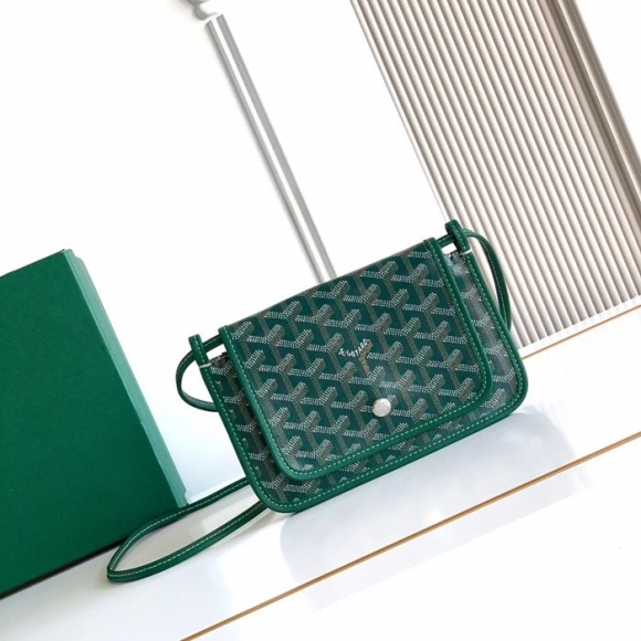 GOYARD 5509 グリーン 斜め掛けバッグ、封筒バッグ、ハンドバッグ 小 20.5x14x2.5cm サイズ:20.5x14x2.5cm GOYARD 5509 グリーン 斜め掛けバッグ、封筒バッグ、ハンドバッグ 小 20.5x14x2.5cm サイズ:20.5x14x2.5cm