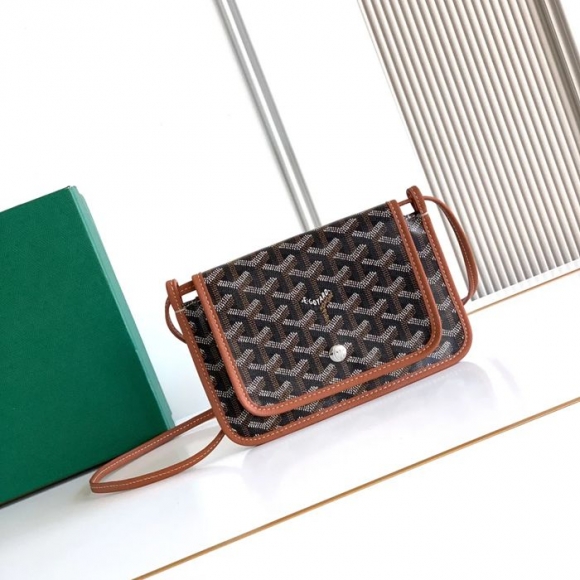 GOYARD 5509 ブラウン 斜め掛けバッグ、封筒バッグ、ハンドバッグ 小 20.5x14x2.5cm サイズ:20.5x14x2.5cm GOYARD 5509 ブラウン 斜め掛けバッグ、封筒バッグ、ハンドバッグ 小 20.5x14x2.5cm サイズ:20.5x14x2.5cm