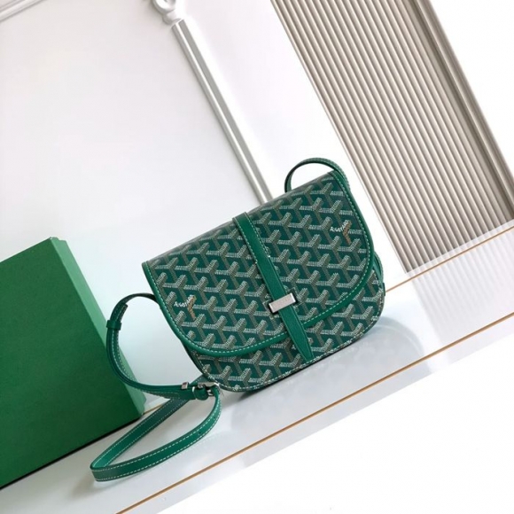 GOYARD 9202 グリーン 斜め掛けバッグ、ハンドバッグ 小 22x16cm サイズ:22x16cm GOYARD 9202 グリーン 斜め掛けバッグ、ハンドバッグ 小 22x16cm サイズ:22x16cm