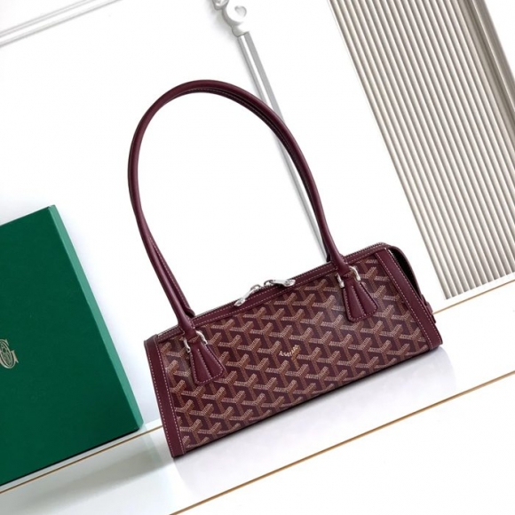 GOYARD 020223 レザー ショルダーバッグ、リュックサック、ハンドバッグ レザー サイズ:34×28×15cm