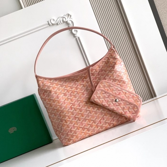 GOYARD 5502 レザー ショルダーバッグ、流浪バッグ、ハンドバッグ レザー、小 サイズ:42x27x15cm GOYARD 5502 レザー ショルダーバッグ、流浪バッグ、ハンドバッグ レザー、小 サイズ:42x27x15cm