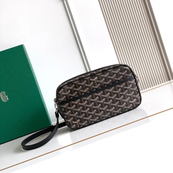 GOYARD 8304 ブラック 斜め掛けバッグ、ハンドバッグ、ハンドバッグ クラシック 22x13x6.5cm サイズ:22x13x6.5cm GOYARD 8304 ブラック 斜め掛けバッグ、ハンドバッグ、ハンドバッグ クラシック 22x13x6.5cm サイズ:22x13x6.5cm