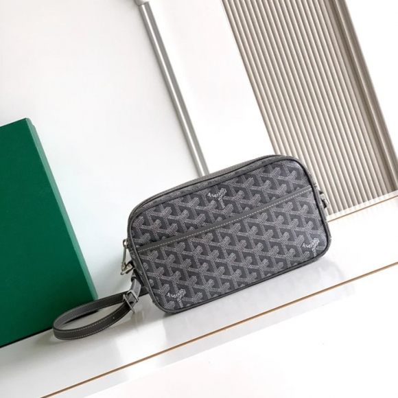 GOYARD 8304 グレー 斜め掛けバッグ、ハンドバッグ、ハンドバッグ クラシック 22x13x6.5cm サイズ:22x13x6.5cm
