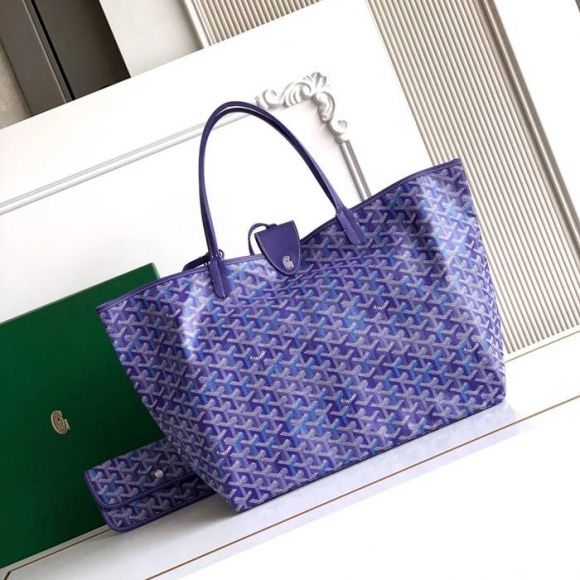 GOYARD 6603 キャンバス、レザー ショルダーバッグ、ハンドバッグ キャンバス、レザー、大 サイズ:47/34×27×14cm GOYARD 6603 キャンバス、レザー ショルダーバッグ、ハンドバッグ キャンバス、レザー、大 サイズ:47/34×27×14cm