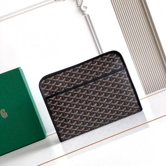 GOYARD ジュヴァンス 大洗面ポーチ 黒 サイズ:29.5x23x7.5cm GOYARD ジュヴァンス 大洗面ポーチ 黒 サイズ:29.5x23x7.5cm