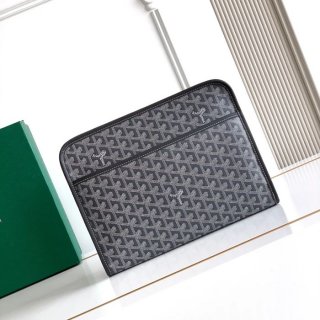 GOYARD ジュヴァンス 大洗面ポーチ グレー サイズ:29.5x23x7.5cm GOYARD ジュヴァンス 大洗面ポーチ グレー サイズ:29.5x23x7.5cm